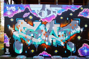 Graffiti Wall - Photo by Farbkiller - silt, tods (2015)