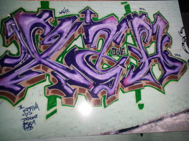 Graffiti Wall - Photo by Fatcap - xahr (2007)