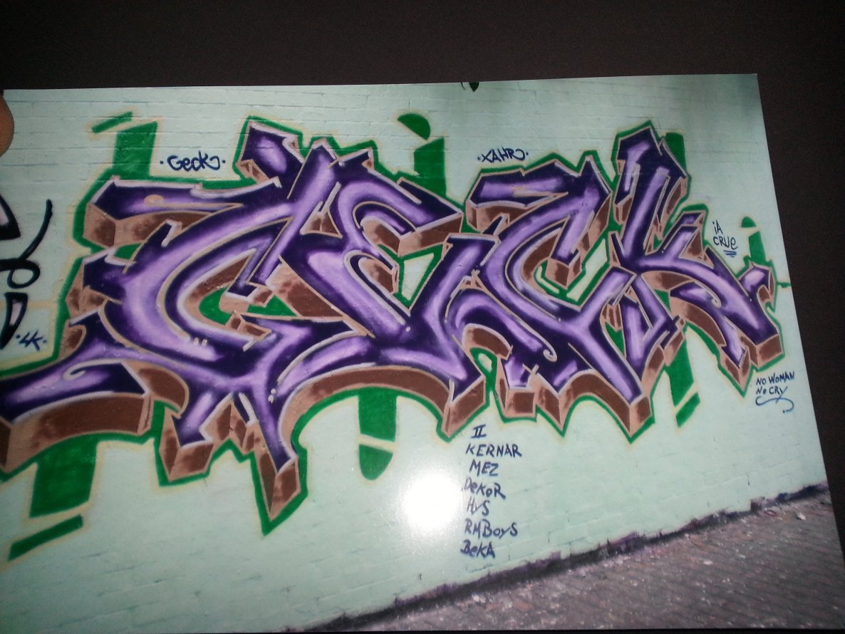 Graffiti Wall - Photo by Fatcap - Geck (2007)