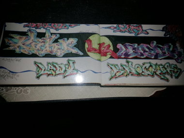 Graffiti Sketch - Photo by Fatcap - xahr, Geck (2007)