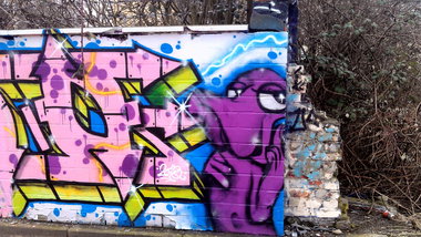 Graffiti Wall - Photo by Fehlerbehebung