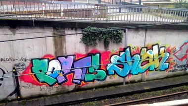 Graffiti Bombing - Photo by Fehlerbehebung