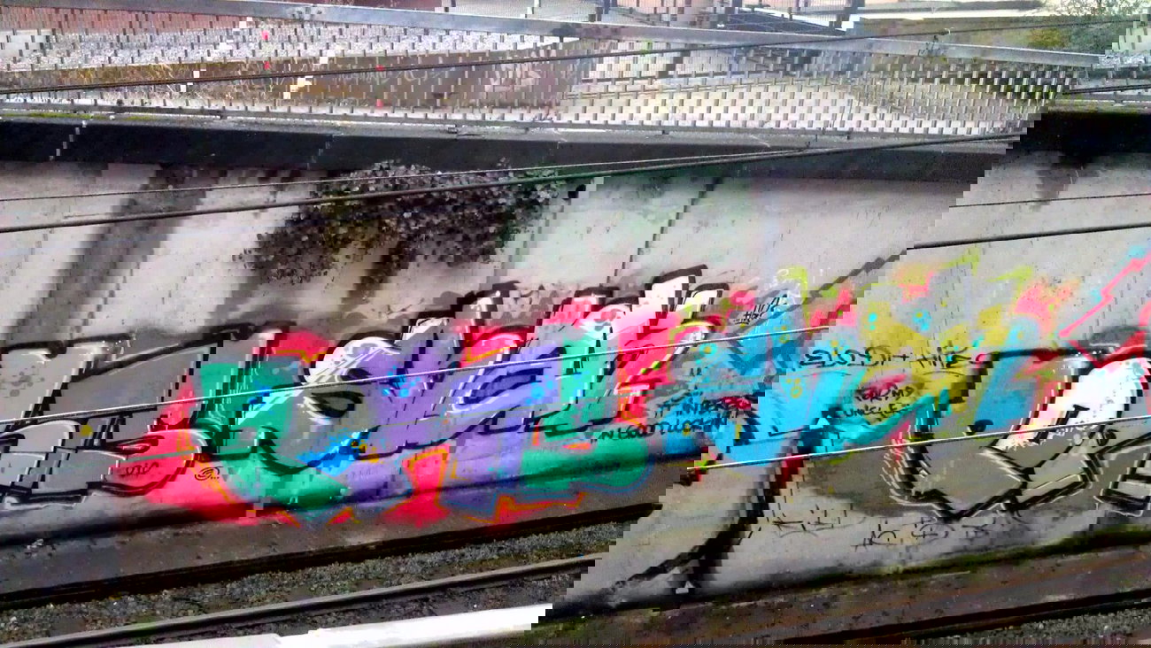 Graffiti Bombing - Photo by Fehlerbehebung