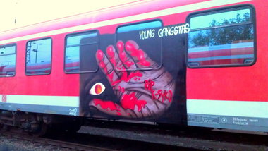 Graffiti Train - Photo by Fehlerbehebung