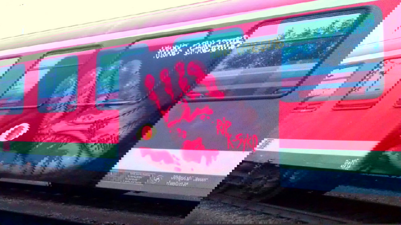 Graffiti Train - Photo by Fehlerbehebung