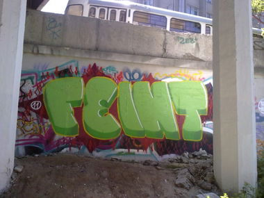 Graffiti Wall in Moscow - Photo by Feint - feint, 2011, Moscow (2011)