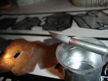 Graffiti Sketch in Moscow - Photo by Feint - feint, stickers (2013)