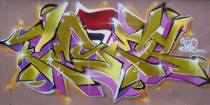 Graffiti Wall in Krefeld - Photo by Feser - Fesr, Feser, Antifa