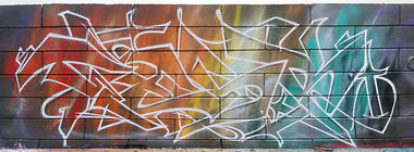 Graffiti Wall in Krefeld - Photo by Feser - fesr, feser (2014)