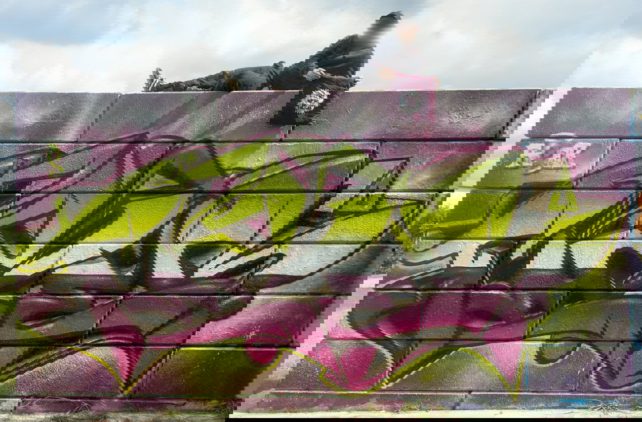 Graffiti Wall in Krefeld - Photo by Feser - feser, fesr (2014)