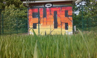 Graffiti Bombing - Photo by Fetl86 - Otek, Team, Ewos (2013)