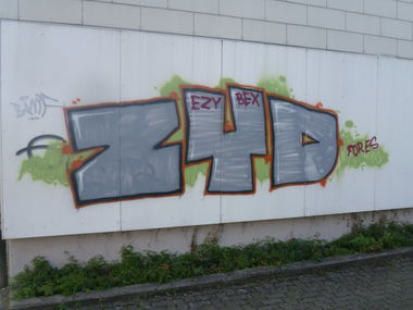 Graffiti Wall in Karlsruhe - Photo by FettesKind - ZYD