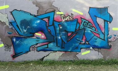 Graffiti Wall in Köln - Photo by Fhil - Cologne, Köln, Braunsfeld (2017)