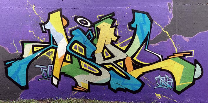 Graffiti Wall in Köln - Photo by Fhil - Cologne, Köln, Braunsfeld (2013)