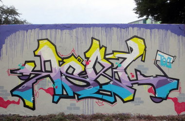 Graffiti Wall in Köln - Photo by Fhil (2013)