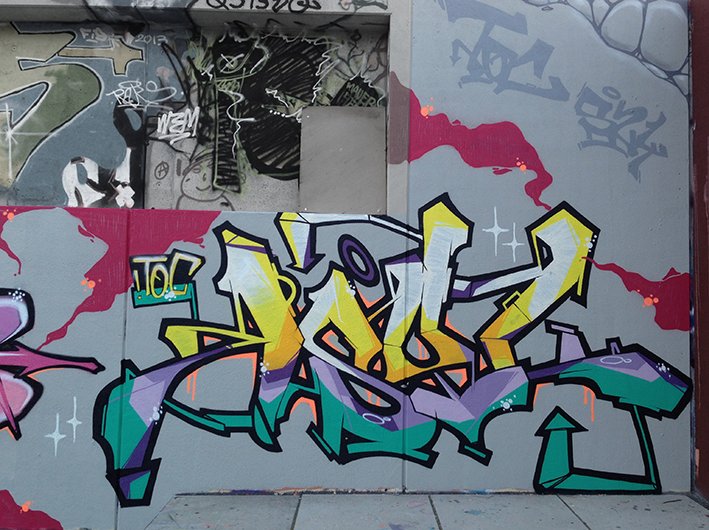 Graffiti Wall in Leverkusen - Photo by Fhil - Cologne, Köln, Asyl (2013)