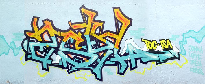 Graffiti Wall in Köln - Photo by Fhil - Cologne, Köln, Braunsfeld (2013)