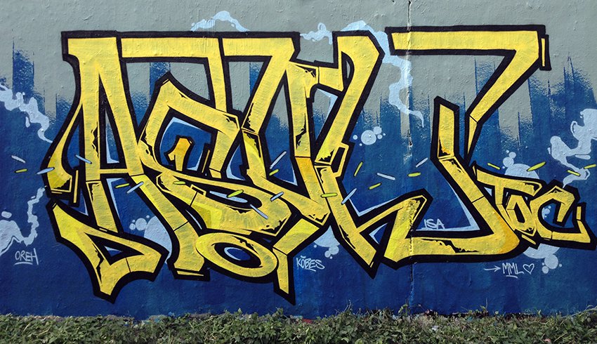 Graffiti Wall in Köln - Photo by Fhil - Cologne, Köln, Braunsfeld (2014)