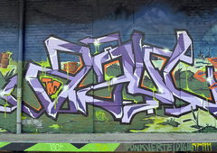 Graffiti Wall in Magdeburg - Photo by Fhil - Cologne, Köln, Asyl (2014)