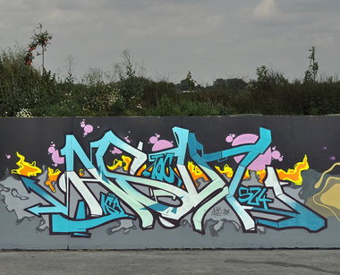 Graffiti Wall - Photo by Fhil - Cologne, Köln, Soest (2014)