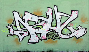 Graffiti Wall in Düsseldorf - Photo by Fhil - Cologne, Köln, Asyl (2014)