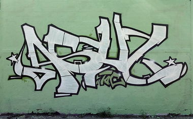 Graffiti Wall in Düsseldorf - Photo by Fhil - Cologne, Köln, Asyl (2014)