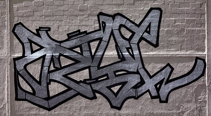 Graffiti Wall in Düsseldorf - Photo by Fhil - Cologne, Köln, Asyl (2014)