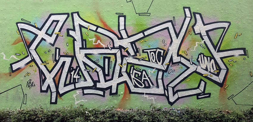 Graffiti Wall in Köln - Photo by Fhil - Cologne, Köln, Braunsfeld (2014)