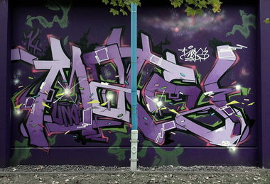 Graffiti Wall in Hennef - Photo by Fhil - Cologne, Köln, Braunsfeld (2014)