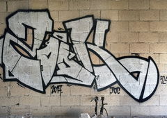 Graffiti Wall - Photo by Fhil - Spain, Ouzo, Zook (2017)