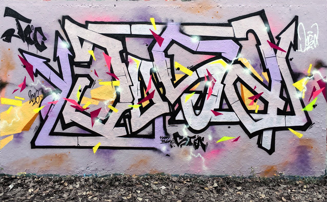 Graffiti Wall in Köln - Photo by Fhil - Cologne, Köln, Braunsfeld (2016)