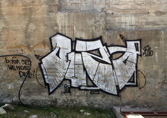 Graffiti Wall - Photo by Fhil - Greece, Ouzo, TOC (2016)