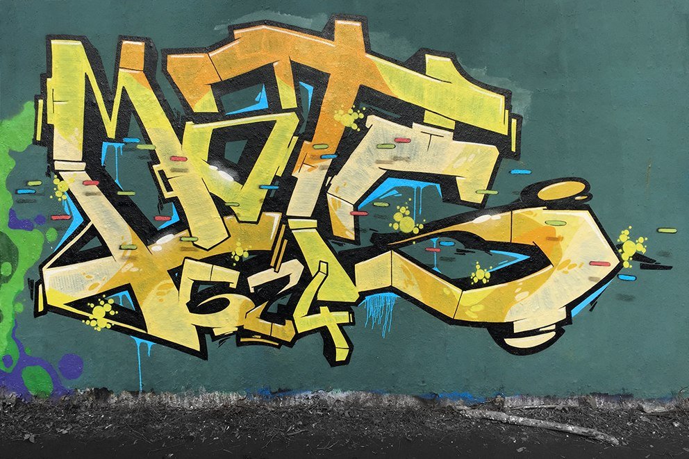 Graffiti Wall in Köln - Photo by Fhil - Cologne, Köln, Braunsfeld (2015)