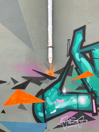 Graffiti Wall in Köln - Photo by Fhil - Cologne, Köln, Asyl (2017)