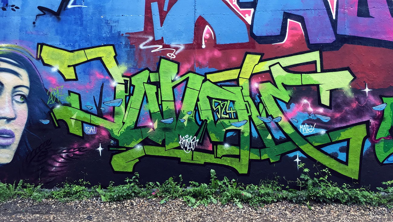 Graffiti Wall in Köln - Photo by Fhil - Cologne, Köln, Braunsfeld (2017)