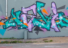 Graffiti Wall in Köln - Photo by Fhil - Cologne, Köln, Asyl (2017)