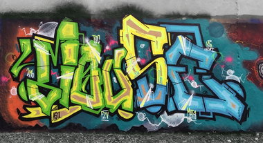 Graffiti Wall in Köln - Photo by Fhil - Cologne, Köln, Braunsfeld (2016)