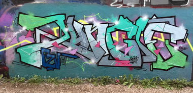 Graffiti Wall in Köln - Photo by Fhil - Cologne, Köln, Braunsfeld (2017)