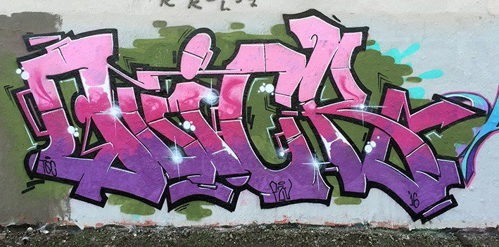 Graffiti Wall - Photo by Fhil - Cologne, Köln, Braunsfeld (2016)