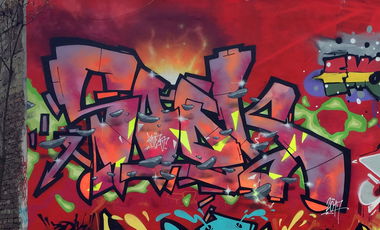 Graffiti in Köln - Photo by Fhil - Asyl, Ouzo, Hall (2017)