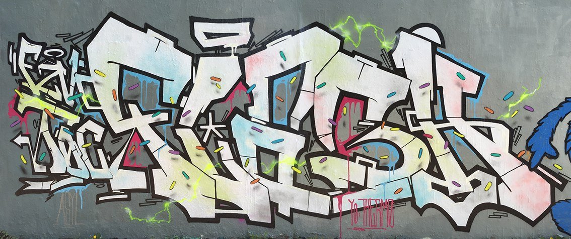 Graffiti Wall in Köln - Photo by Fhil - Cologne, Köln, Braunsfeld (2015)