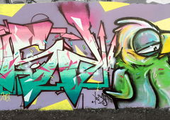 Graffiti Wall in Köln - Photo by Fhil - Cologne, Köln, Braunsfeld (2016)