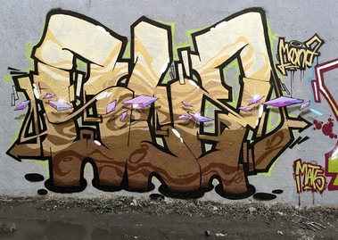 Graffiti Wall in Köln - Photo by Fhil - Cologne, Köln, Braunsfeld (2015)