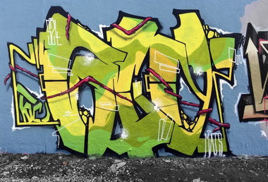 Graffiti Wall - Photo by Fhil - Cologne, Köln, Braunsfeld (2015)