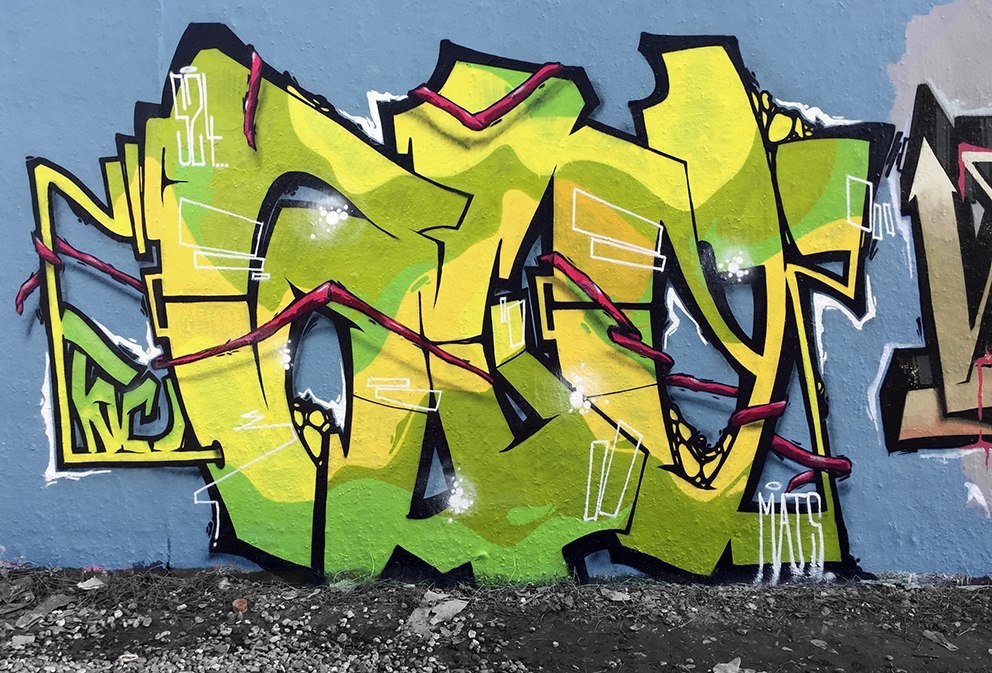 Graffiti Wall - Photo by Fhil - Cologne, Köln, Braunsfeld (2015)
