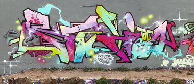 Graffiti Wall in Köln - Photo by Fhil - Cologne, Köln, Asyl