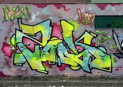 Graffiti Wall - Photo by Fhil - Asyl, Hall, Wolfsburg (2017)