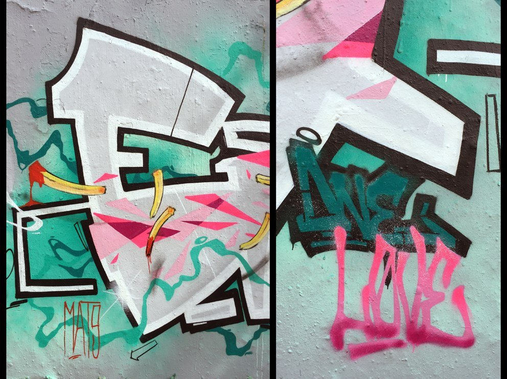 Graffiti Wall in Köln - Photo by Fhil - Cologne, Köln, Braunsfeld (2015)