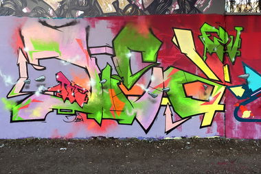 Graffiti Wall in Köln - Photo by Fhil - Cologne, Köln, Braunsfeld (2016)