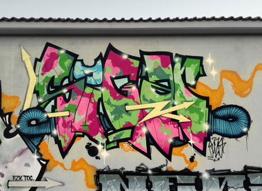 Graffiti Wall - Photo by Fhil - Greece, Ouzo, Sugar (2016)